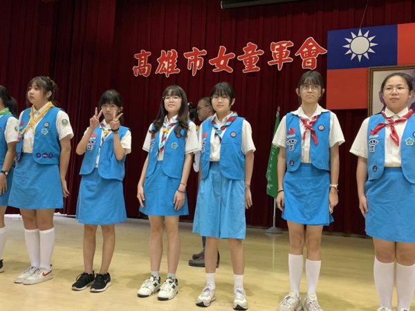 鳳西國中三位學生榮獲113年高雄市優秀女童軍殊榮