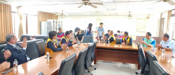 鳳西國中感謝光明獅子會慷慨捐贈體育班獎助學金